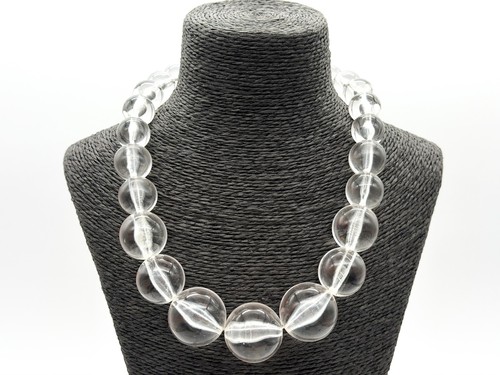 Vintage clear acrylic bead - vintage,