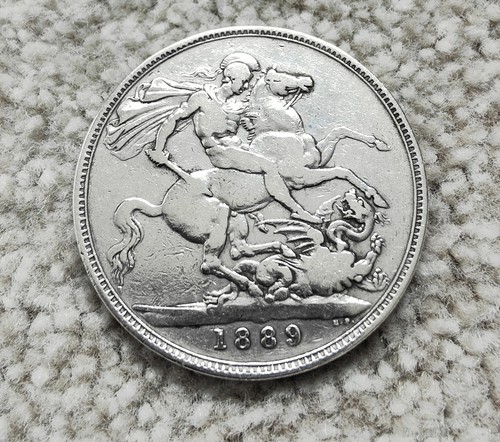 1889 queen victoria silver - 1889,