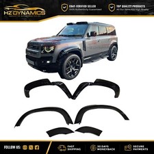 FOR LAND ROVER DEFENDER 110 L663 2020+ GLOSS BLK WHEEL ARCHES FENDER WIDE TRIMS