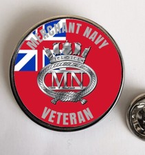 Merchant Navy Veteran Lapel Badge