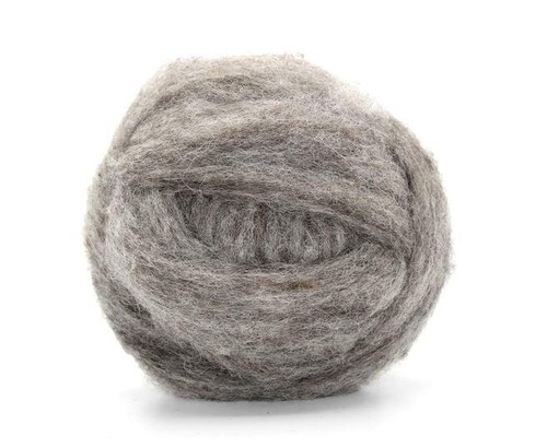 Carded grey corriedale - grey,