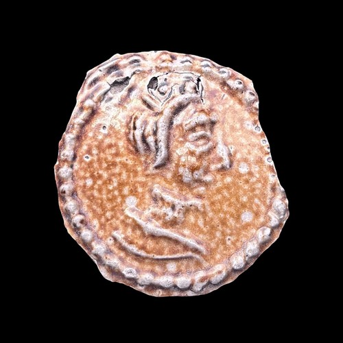 Medallion shard bellarmine jug
