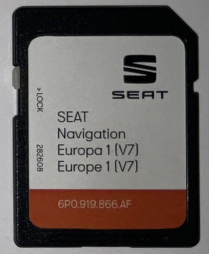 Seat sat nav card - seat, sd