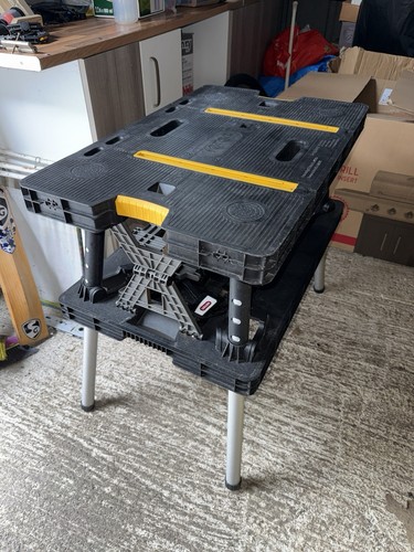 Keter folding work table bench - keter,