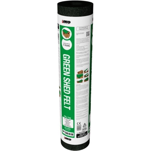 Shed felt green - shed,