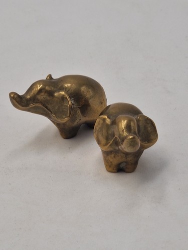 Vintage small solid brass - vintage,