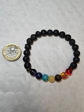 Larvae Stone, turquoise etc lovely bracelet