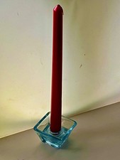 Vintage Danish Glass Candle