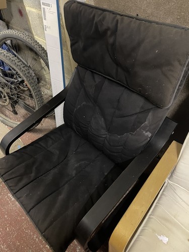 Ikea poang chair black - poang,
