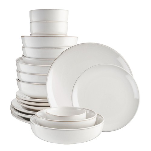Nordic stoneware dinner set - nordic, 20