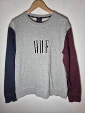 Huf Mens Grey Sweatshirt