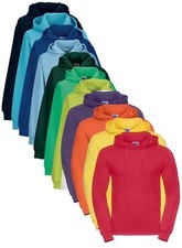 Russell 575M 50/50 Hooded Sweatshirt Jumper Hoodie Hoody No Logo XS-XXL