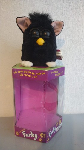 Vintage 1998 tiger furby - tiger,