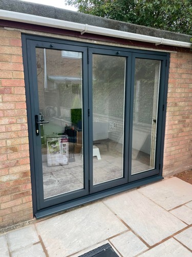 Anthracite aluminium bifold - anthracite,