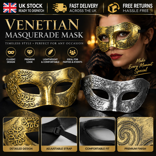 Masquerade face mask mens - masquerade,