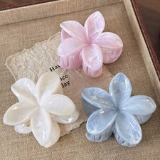 Flower Hair Claw Clips