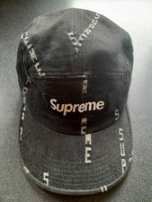 Supreme black denim logo 5