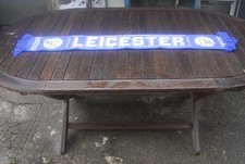 EARLY LEICESTER CITY FOOTBALL SCARF IN GOOD CLEAN CONDITION SINCE LITTLE USED