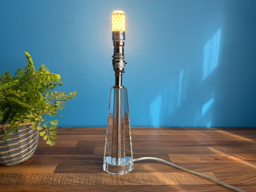Vintage crystal style table - crystal,