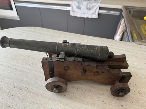 Miniature decorative cannon - miniature,