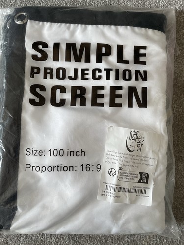 100inch projection screen - 100inch,
