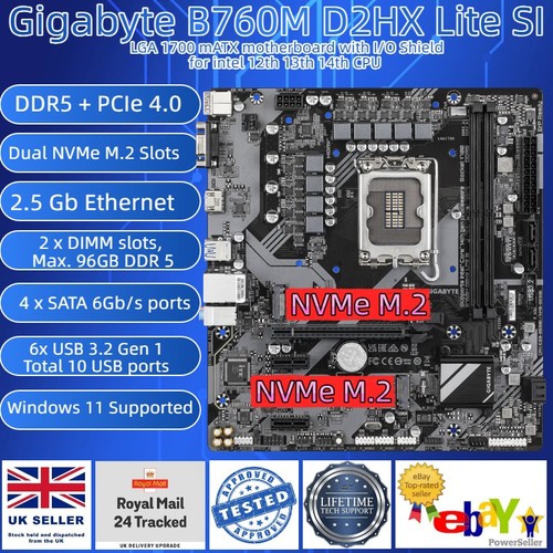 Gigabyte b760m d2hx - gigabyte,