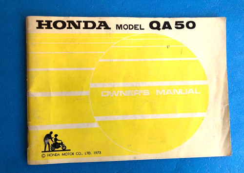 1973 honda qa50 owners - qa50,