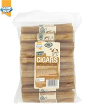 GOODBOY PREMIUM RAWHIDE CIGARS 5" 100% NATURAL RAWHIDE DOG TREAT CHEWS 25 PACK 