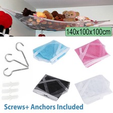 1/2x Large Toy Teddy Hammock Mesh Baby Child Bedroom Tidy Storage Nursery Net