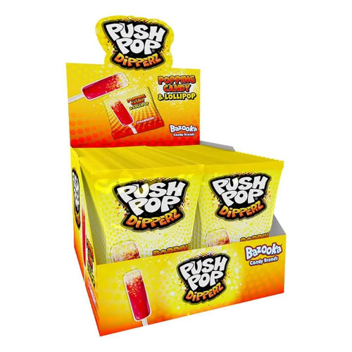Bazooka push pop dipperz - push,