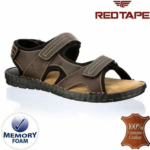 Mens leather sandals walking - leather,