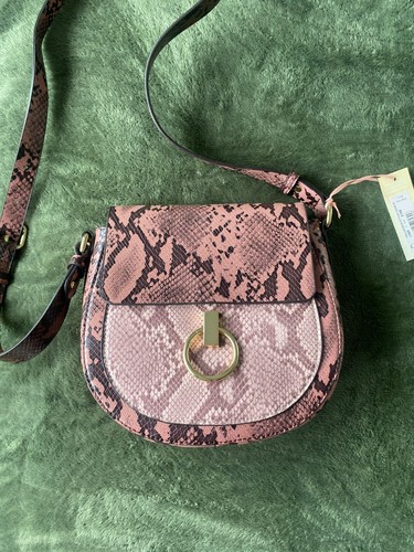 Ladies faith pink - cross, snake