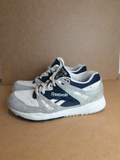 Reebok Ventilator Grey & Blue Trainers Size 5 UK Hexalite
