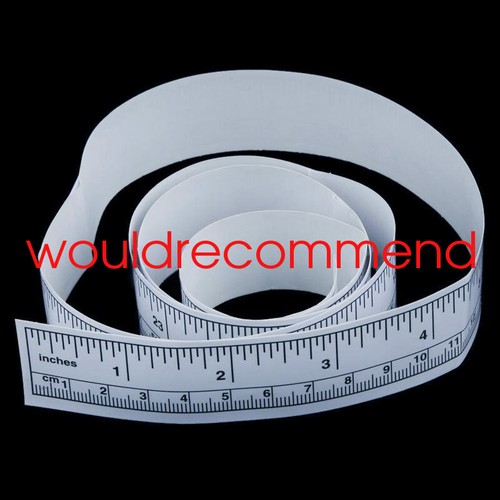 Self adhesive measure tape - self,