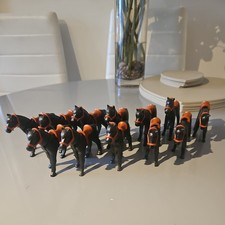 VINTAGE PLAYMOBIL 12 x BLACK