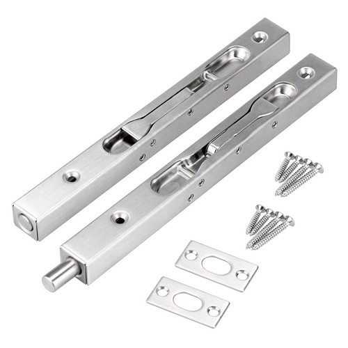 Inch silver flush - silver, bolt