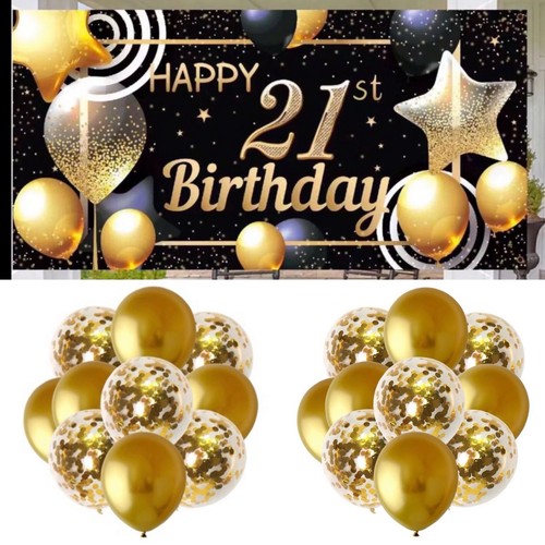 21st birthday backdrop age - birthday,
