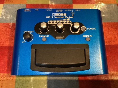 Boss vocal echo delay - ve-1,