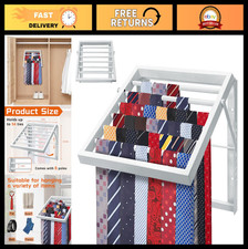 Tie Organizer for Men - Holds