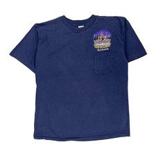 Cocoa Beach, Fl Ron Jon Single Stitch T-Shirt - XL Blue Cotton