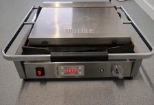 Buffalo Commercial Extra Large Single Contact Grill Flat Plate