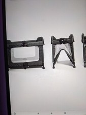 John Lewis space cot - grey travel cot with insert and bag