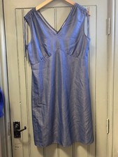 ladies TU dress blue denim look size 14 sleeveless Casual/holiday?