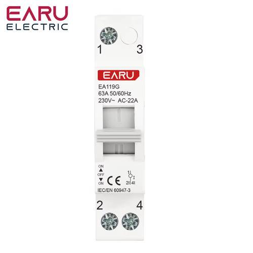 40a 63a ac230v 60hz din - 1p,