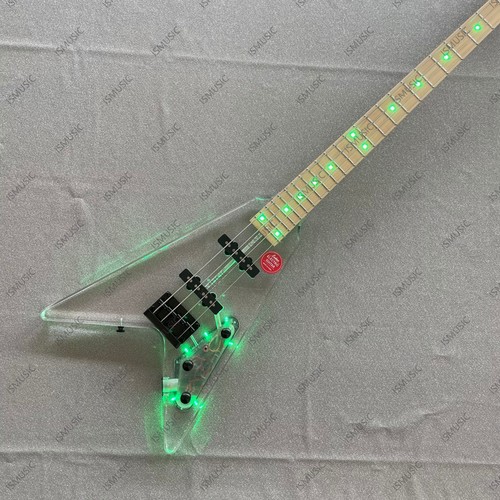Clear acrylic shape solid - v-shape,