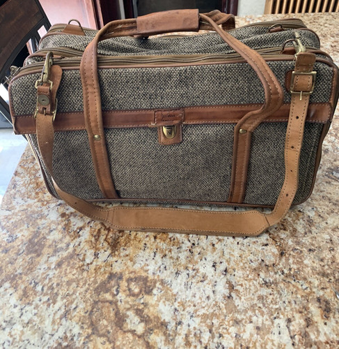 Hartmann luggage tweed - tweed, /