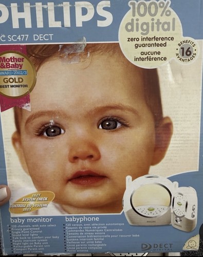 Philips sbc sc477 dect - philips, baby