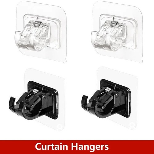 Self adhesive curtain - self, rod