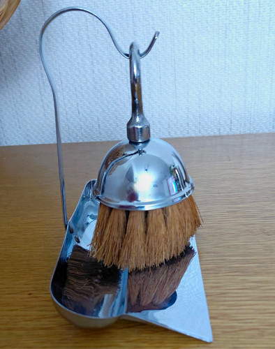 Vintage silver chrome silent