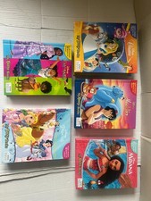 5x Disney My Busy Books Aladdin,Princess,Moana,Encanto & Classics All Complete